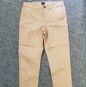 JCrew NWOT khaki Chino straight leg pants, size 6 womens